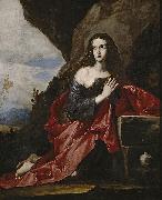 Jose de Ribera Die Bubende Hl. Maria Magdalena als Thais, Fragment Sweden oil painting artist